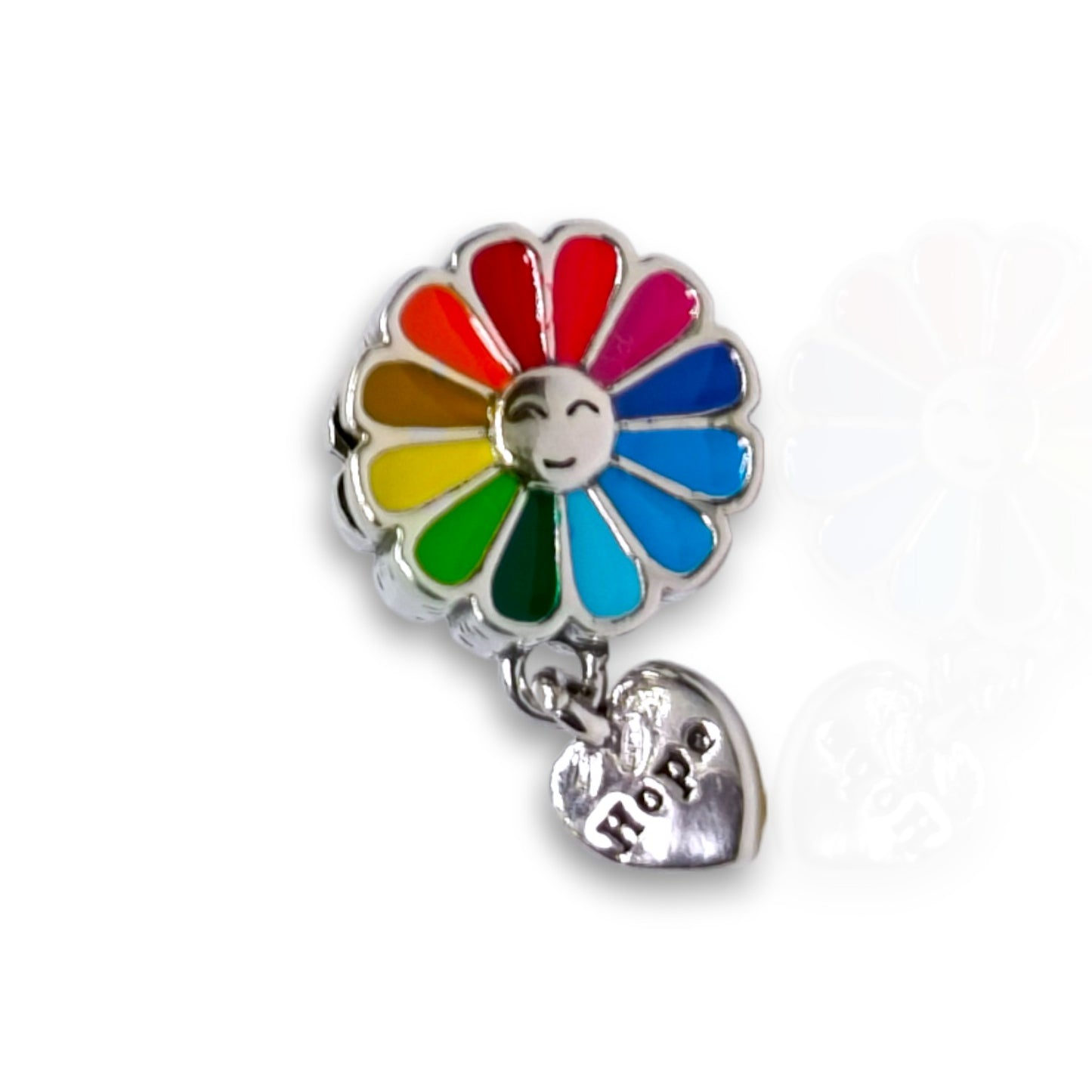 Talisman/Charm din argint multicolor - Hope