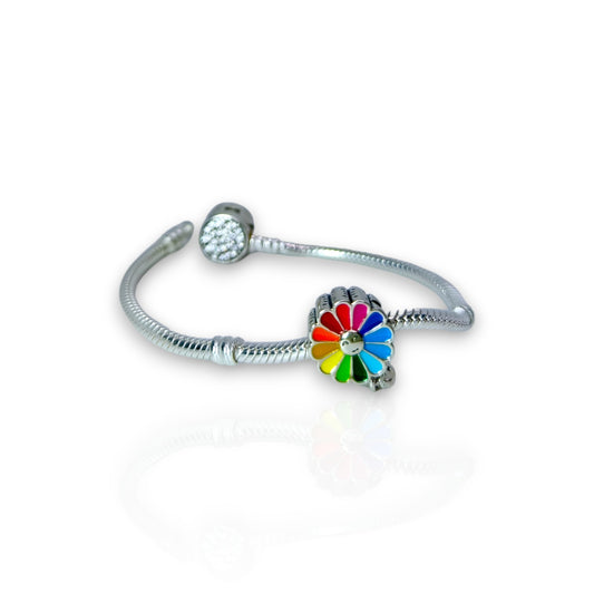 Talisman/Charm din argint multicolor - Hope